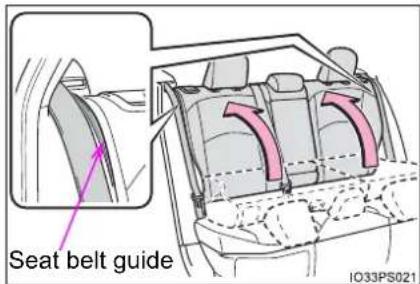 Seat belt guide IO33PS021