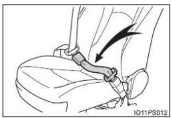 TOYOTA Prius (2021) - Seat belt extender - 1