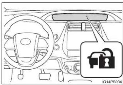 TOYOTA Prius (2021) - Immobilizer system - 1