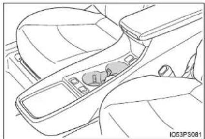 TOYOTA Prius (2021) - Cup holders - 1