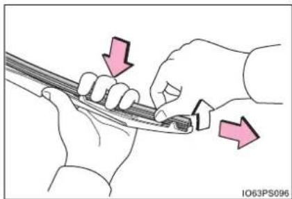 TOYOTA Prius (2021) - Rear window wiper (if equipped) - 3