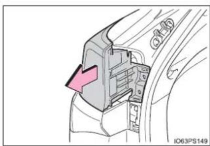 TOYOTA Prius (2021) - ■ Rear turn signal lights, back-up lights and rear side maker lights - 3