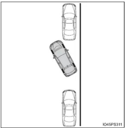 TOYOTA Prius (2021) - ■ Using the exit parallel parking assist mode to depart - 4