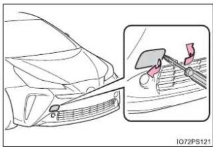 TOYOTA Prius (2021) - Emergency towing procedure - 1