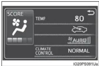 SCORE TEMP 80 AUTO CLIMATE CONTROL NORMAL IO20PS091Ua