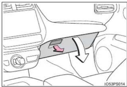 TOYOTA Prius (2021) - Glove box - 1