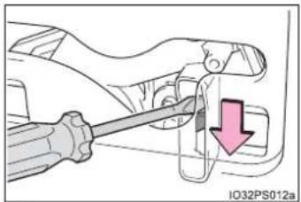 TOYOTA Prius (2021) - If the back door opener is inoperative - 2