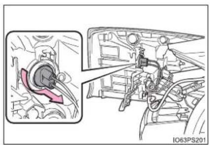 TOYOTA Prius (2021) - ■ Rear turn signal lights, back-up lights and rear side maker lights - 4