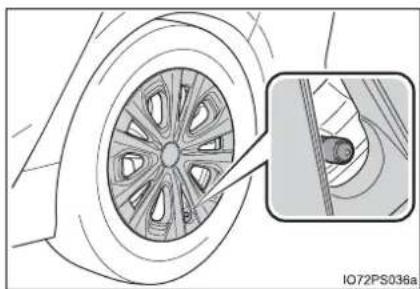 TOYOTA Prius (2021) - Installing the spare tire - 6