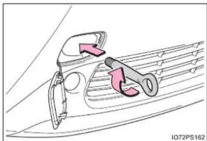 TOYOTA Prius (2021) - Emergency towing procedure - 2
