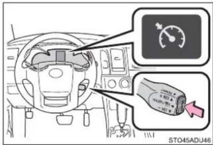 Diagram of car dashboard and steering wheel with labeled sensor readings and directional arrows