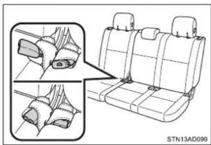 TOYOTA Sequoia (2021) - ■ Before folding down the third seats - 2