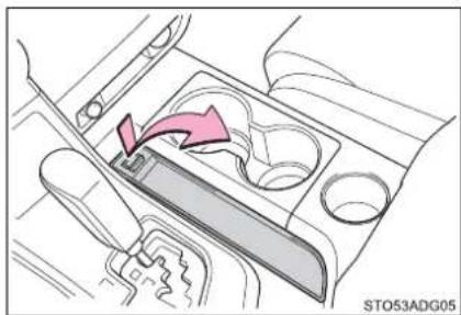 TOYOTA Sequoia (2021) - Map holder (center console) - 1