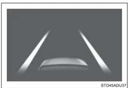 TOYOTA Sequoia (2021) - ② Lane departure alert function display - 2
