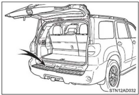 TOYOTA Sequoia (2021) - Rear step bumper - 1