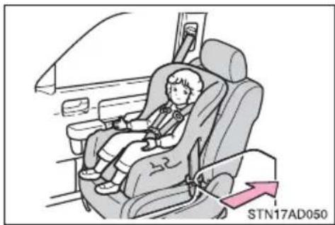 TOYOTA Sequoia (2021) - ■When installing a child restraint system - 2