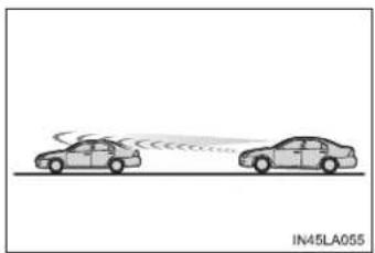 TOYOTA Sequoia (2021) - ■ When the sensor may not be correctly detecting the vehicle ahead - 2