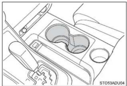 TOYOTA Sequoia (2021) - Cup holders - 1
