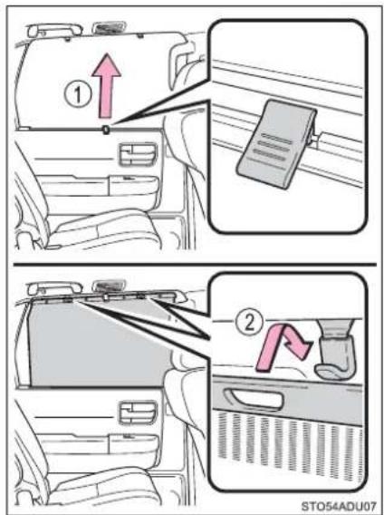 Diagram illustrating car seatbelt usage steps with numbered instructions and directional arrows