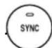 TOYOTA Sequoia (2021) - ■Adjusting the temperature for driver and passenger seats separately ("SYNC" mode) - 1