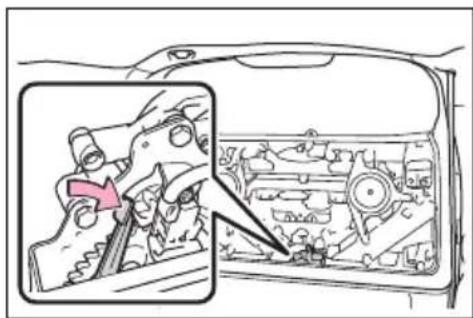 TOYOTA Sienna Hybrid (2021) - ■Situations in which the Hands Free Power Back Door may not operate properly (vehicles with Hands Free Power Back Door) - 4
