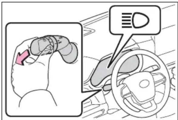 Diagram illustrating car steering wheel and steering wheel with a red arrow indicating the left side of the steering wheel.