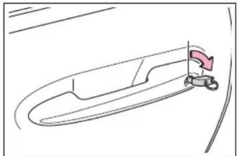 TOYOTA Sienna Hybrid (2021) - Setting/canceling/stop- ping the alarm system - 2