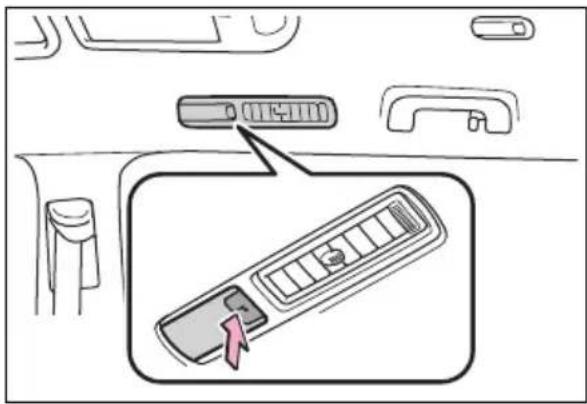 Diagram showing car interior with dashboard, steering wheel, and dashboard controls labeled in Chinese