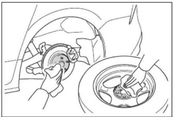 TOYOTA Sienna Hybrid (2021) - Installing the spare tire - 1