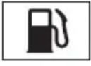 TOYOTA Sienna Hybrid (2021) - ■Low fuel level warning light - 1