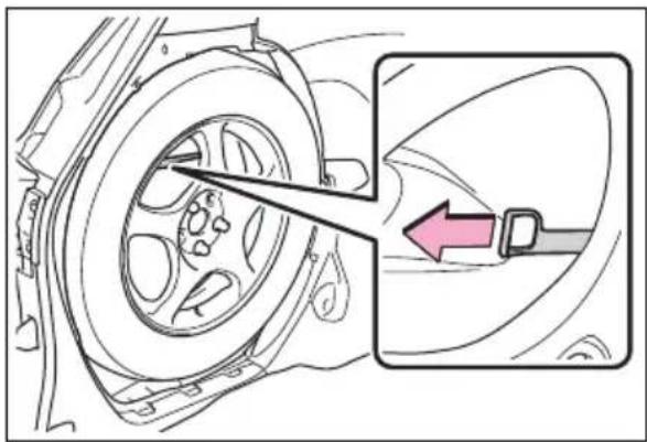 TOYOTA Sienna Hybrid (2021) - Opening the fuel filler door - 4