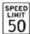 TOYOTA Sienna Hybrid (2021) - Supported types of road signs - 1
