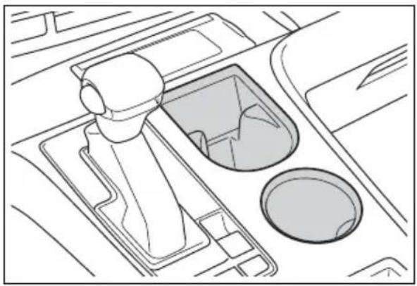 TOYOTA Sienna Hybrid (2021) - Cup holders - 1