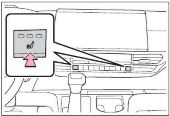 Diagram showing a device with a pink arrow pointing to a screen, likely indicating a location or connection point.