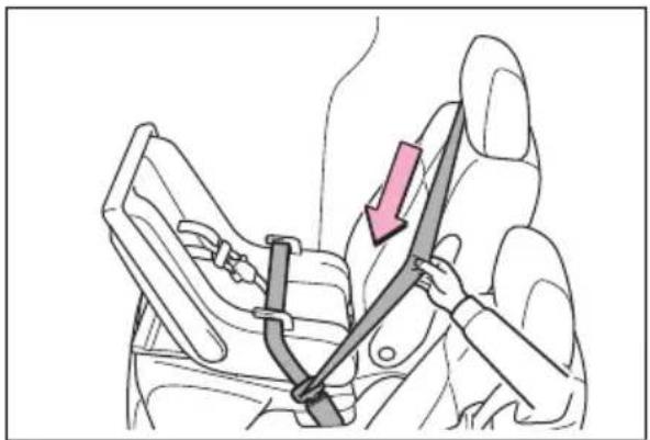 TOYOTA Sienna Hybrid (2021) - ■Rear-facing — Infant seat/convertible seat - 3