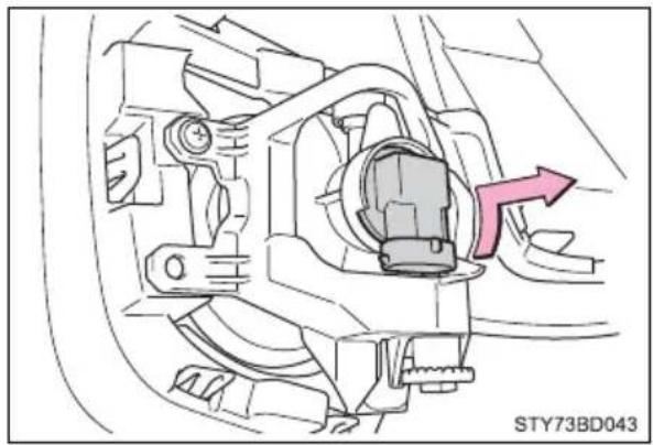 TOYOTA Tacoma (2021) - ■Front fog lights (bulb type) (if equipped) - 3