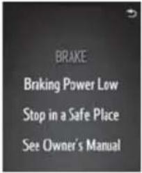 TOYOTA Tacoma (2021) - Warning message and warning buzzer list - 1