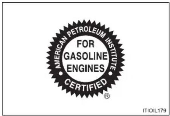 AMERICAN PETROLEUM INSTITUTE FOR GASOLINE ENGINES CERTIFIED® ITIOIL179