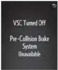 TOYOTA Tacoma (2021) - Warning message and warning buzzer list - 86