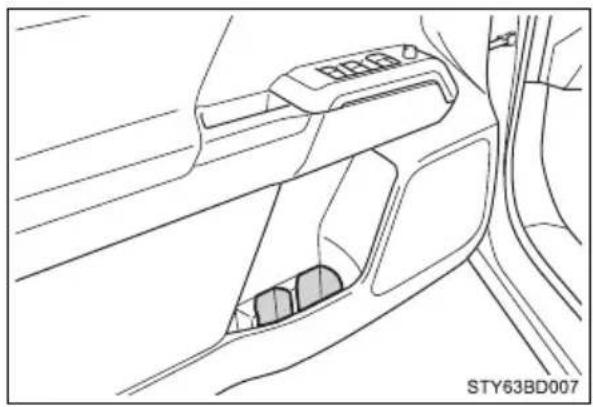 TOYOTA Tacoma (2021) - Bottle holders - 1