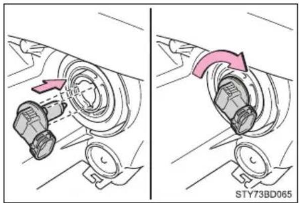 TOYOTA Tacoma (2021) - ■Headlight high beam (bulb type) - 3