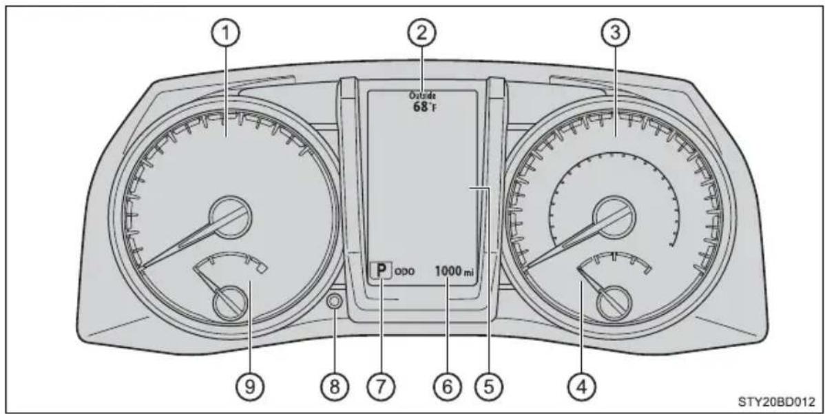 Outside 68°F P 1000 mi STY20BD012