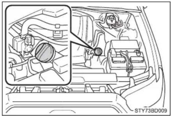 TOYOTA Tacoma (2021) - ■Adding engine oil - 2