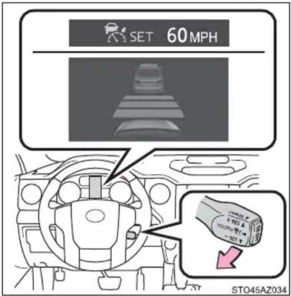 SET 60 MPH STO45AZ034