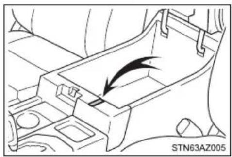 TOYOTA Tundra (2021) - Console box (front separated type seat) - 2