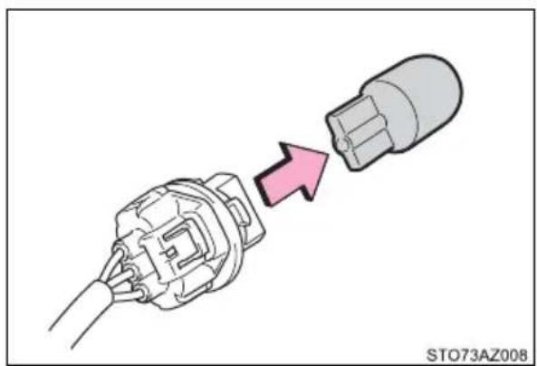TOYOTA Tundra (2021) - ■Front turn signal lights (LED type headlights) - 2