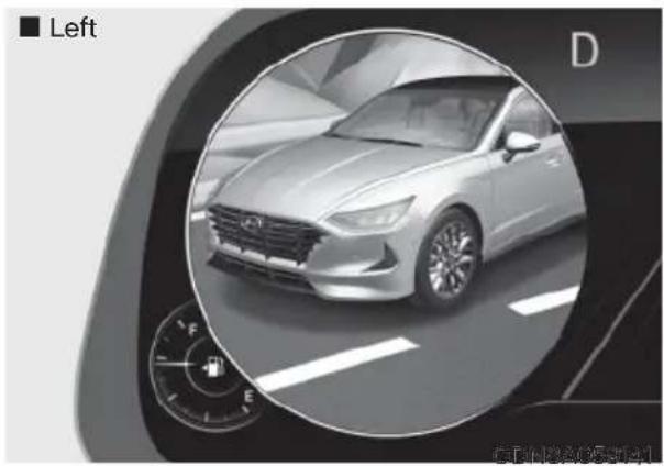 HYUNDAI Sonata (2021) - BLIND-SPOT VIEW MONITOR (BVM) (IF EQUIPPED) - 1