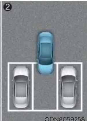 HYUNDAI Sonata (2021) - How the Remote Moving Forward/Backward System Works - 8