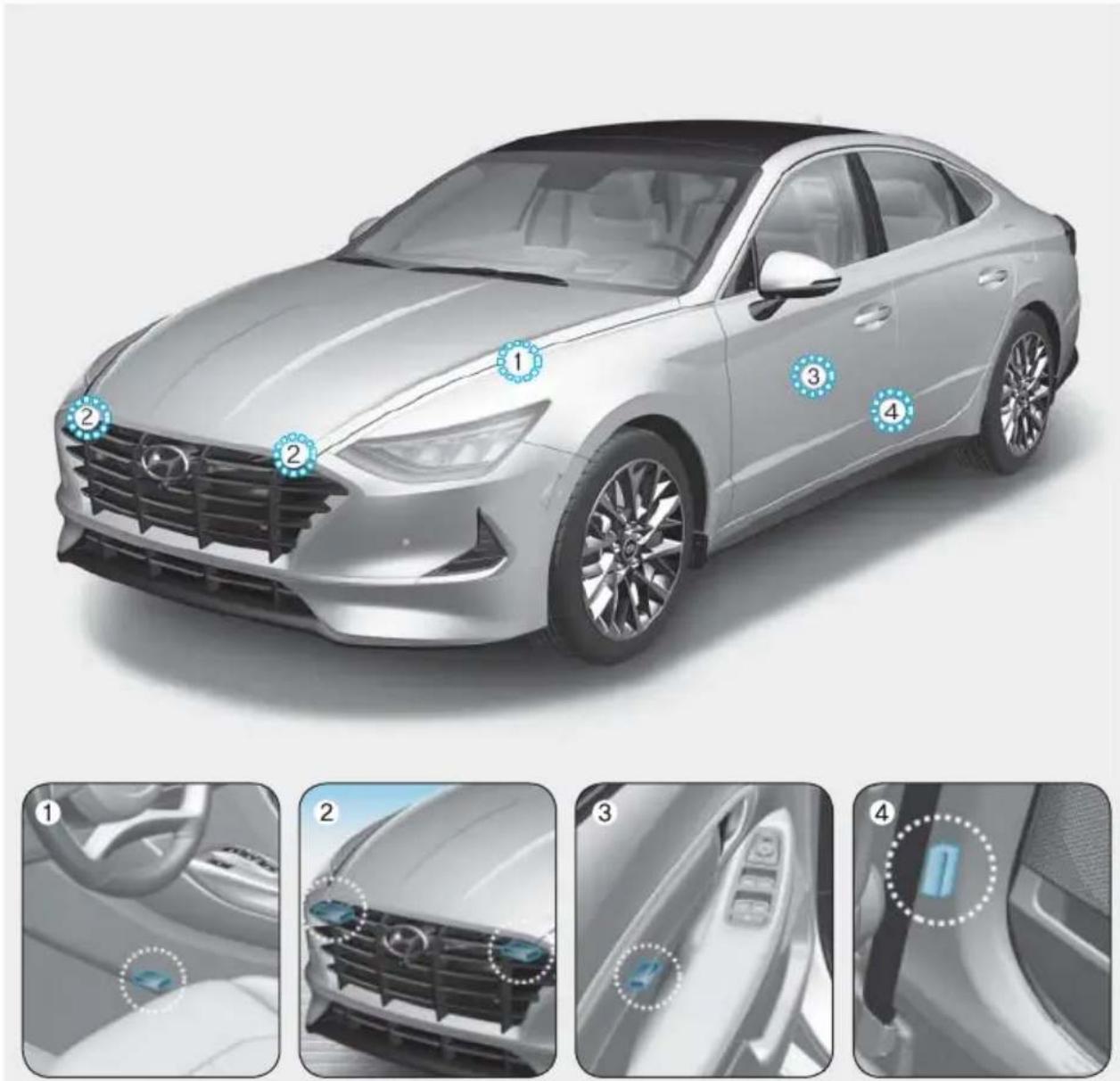 HYUNDAI Sonata (2021) - WARNING - 1