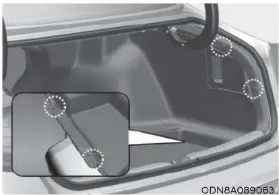 HYUNDAI Sonata (2021) - Rear Combination Light Bulb Replacement - 2